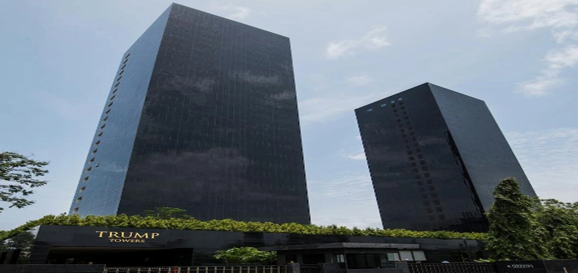 Trump Towers Night View