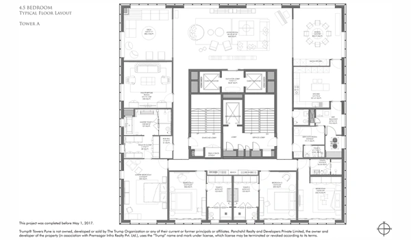 Trump Towers Floor Plan