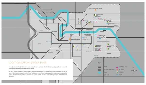 Trump Towers Location Map